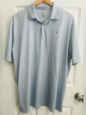 Callaway Men's Opti Dri Performance Golf Polo Shirt 
Size XL